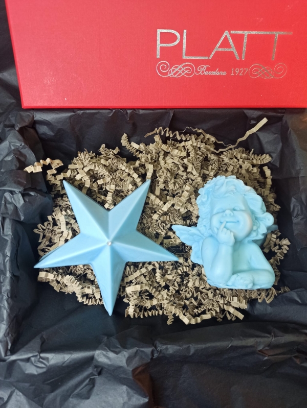 Velas decorativas Ángel y Estrella